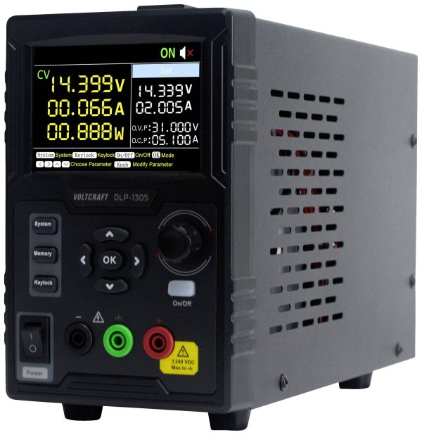 Zasilacz laboratoryjny regulowany VOLTCRAFT DLP-1305 0 – 30 V 0 – 5 A 150 W