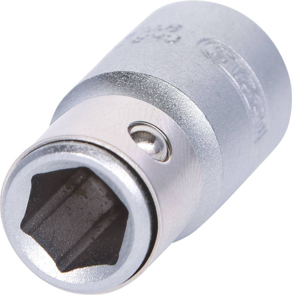 Nasadka adaptera do bitów 1/4", z pierścieniem zaciskowym KS Tools 911.4327 - obrazek 1