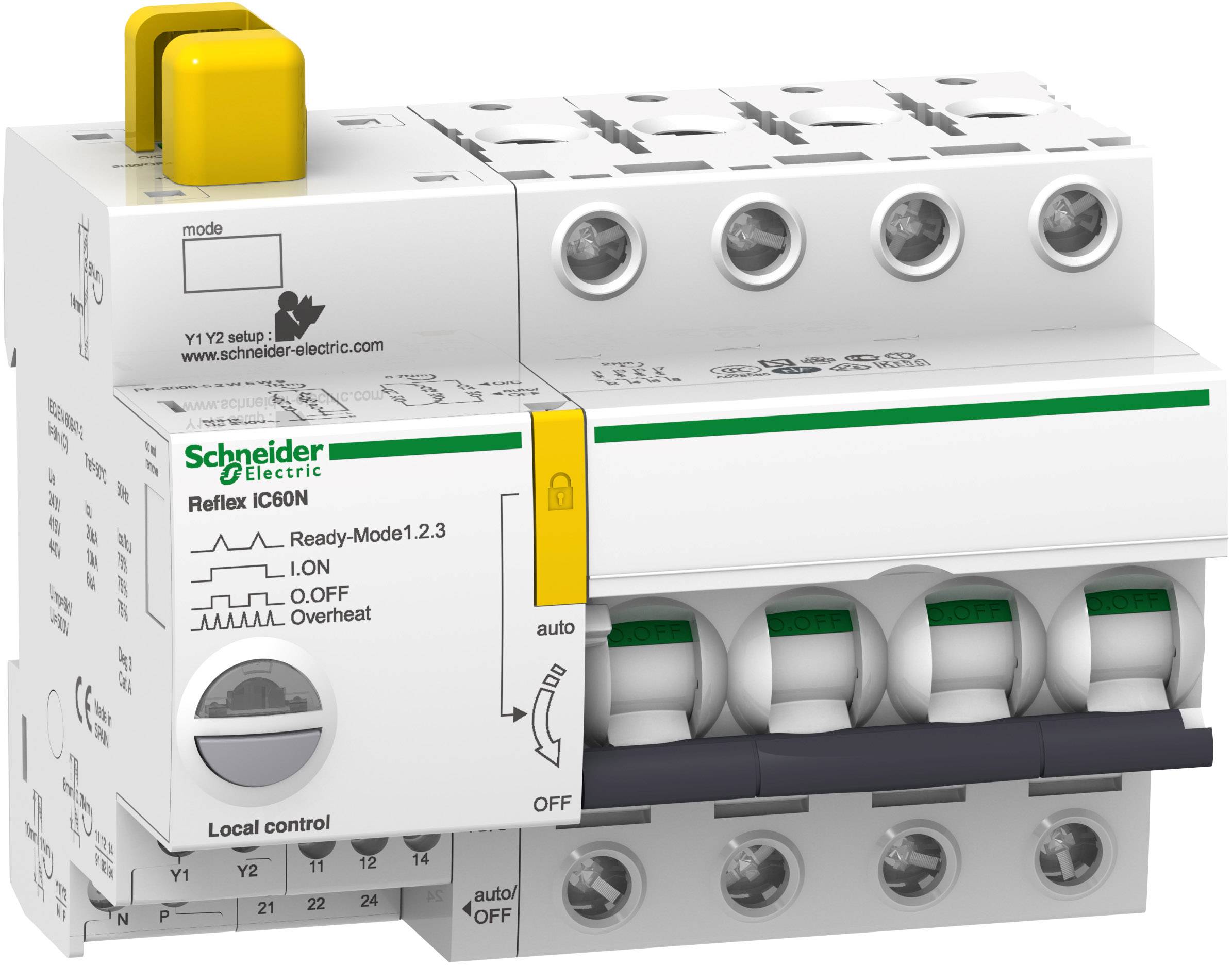 Wyłącznik automatyczny Schneider Electric A9C62416 A9C62416, 230 V, 16 A - obrazek 1