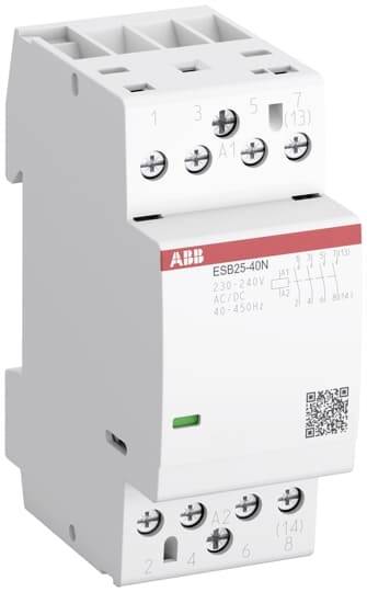 ABB Hilfsschalter Przełącznik pomocniczy 4 NO 380 W 220 V, 400 V 24 A 1 szt.