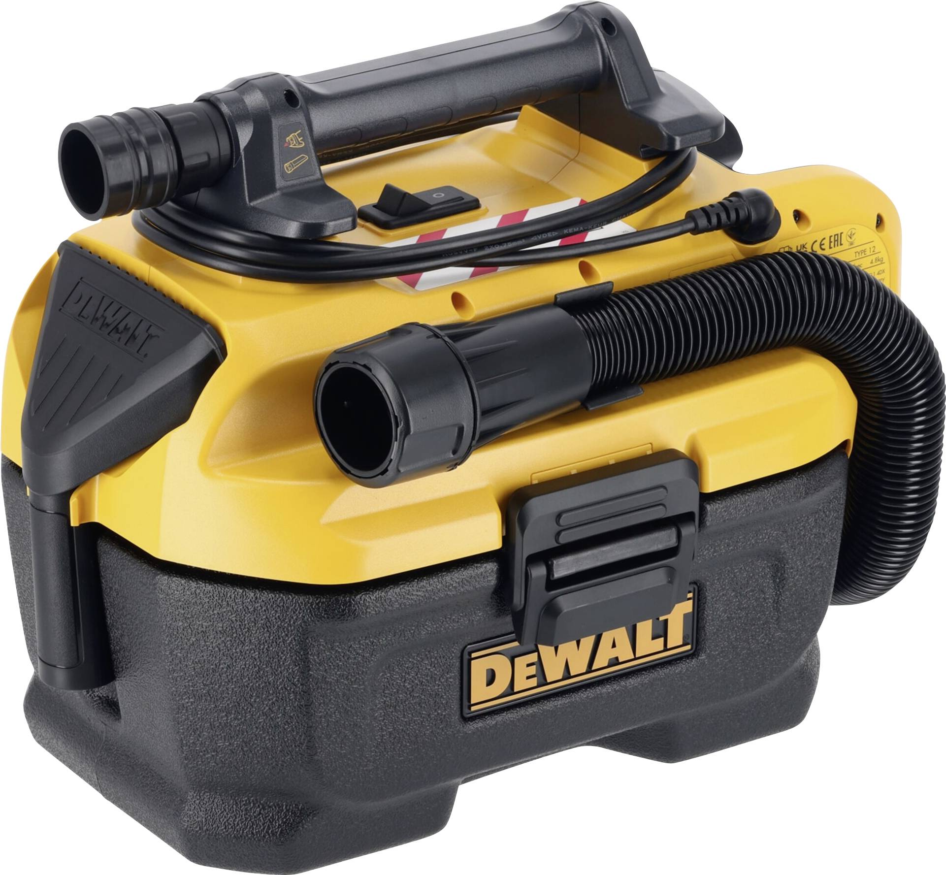 Odkurzacz do pracy na sucho i mokro DEWALT DCV584L DCV584L-QW 7.5 l 1 szt. - obrazek 1