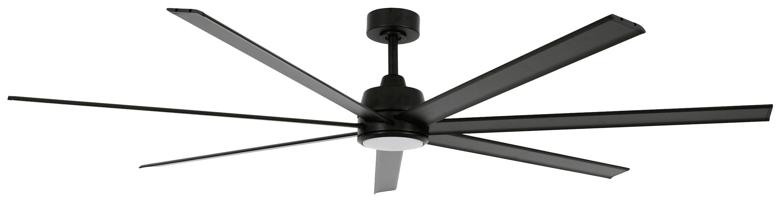 Lucci AIR Atlanta II Wentylator sufitowy 55 W (Ø x W) 183 cm x 35 cm czarny pilot zdalnego sterowania - obrazek 1