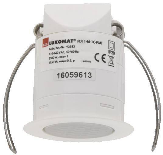 Czujnik obecności B.E.G. Brück 92583 360 ° IP20 biały