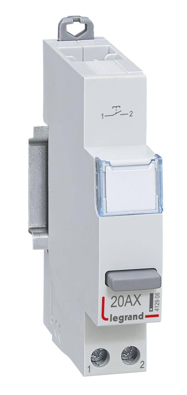 Legrand 412908 Legrand 412908 CX3 przycisk 20a 1S 230V Przycisk 20 A 230 V 1 szt. - obrazek 1