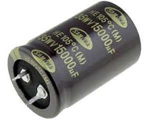 Kondensator elektrolityczny radialny, 25,5 mm, RM 10 mm, 4700 uF, 63/70 V Kondensator elektrolityczny radialny, 25,5 mm, RM 10 mm, 4700 uF, 63/70 V