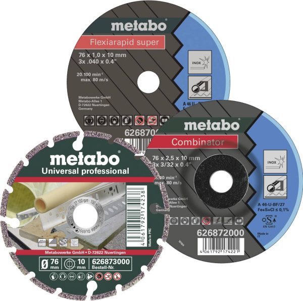 Tarcza tnąca prosta Metabo 626879000 76 mm 3 szt.