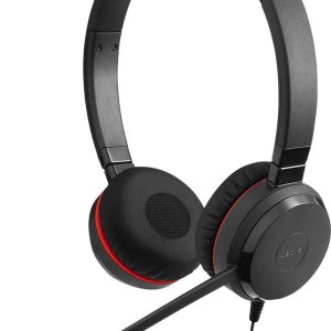 Jabra Evolve 20 Słuchawki nauszne przewód stereo czarny Wyciszanie hałasów, redukcja szumów mikrofonu zestaw słuchawkowy Jabra Evolve 20 Słuchawki nauszne przewód stereo czarny Wyciszanie hałasów, redukcja szumów mikrofonu zestaw słuchawkowy