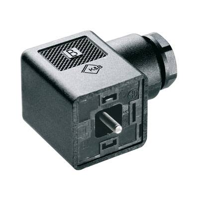 Weidmüller 1873140000 Złącze zaworowe SAIB-VSA-4P/230/9-H/OB, A standard, styki: 4, 230 V, IP65, 1 szt. - obrazek 1