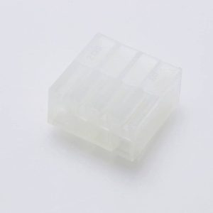 Molex Obudowa złącza pin żeńskiego na kabel Ilość pinów 4 Wymiary siatki: 3.96 mm 09503041 1 szt. torba Molex Obudowa złącza pin żeńskiego na kabel Ilość pinów 4 Wymiary siatki: 3.96 mm 09503041 1 szt. torba