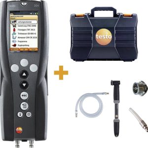Zestaw detektora nieszczelności gazowych testo Profi-Set 324 Zestaw detektora nieszczelności gazowych testo Profi-Set 324
