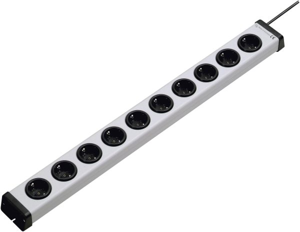 Listwa zasilająca Ehmann Vario Linea 0200×00102301, złącze bezpieczne, Ilość gniazdek: 10
