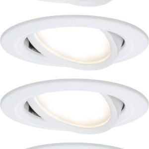 Lampa do zabudowy Paulmann Nova Coin 41307 Zestaw 4-elementowy 24 W 470 lm Lampa do zabudowy Paulmann Nova Coin 41307 Zestaw 4-elementowy 24 W 470 lm