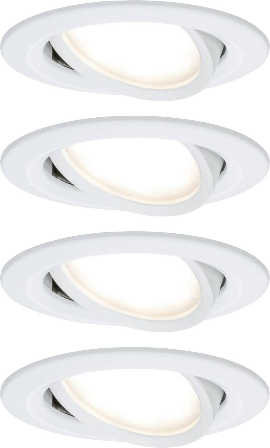 Lampa do zabudowy Paulmann Nova Coin 41307 Zestaw 4-elementowy 24 W 470 lm - obrazek 1