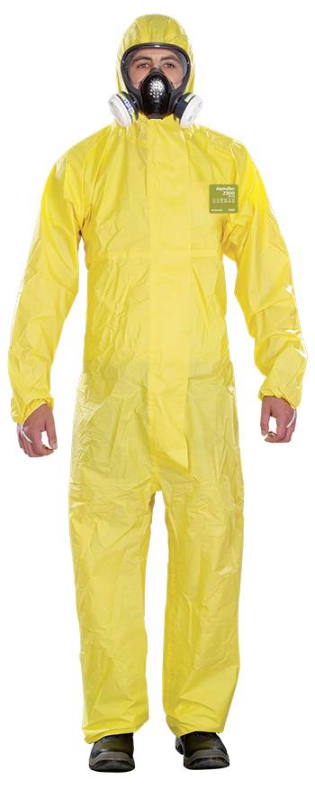 Ansell YY23T-00132-05 Kombinezon ochronny Rozmiar ubrania: XL żółty