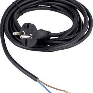 Kabel zasilający AS Schwabe 70522, H05VV- F 2 x 1 mm, 3 m Kabel zasilający AS Schwabe 70522, H05VV- F 2 x 1 mm, 3 m