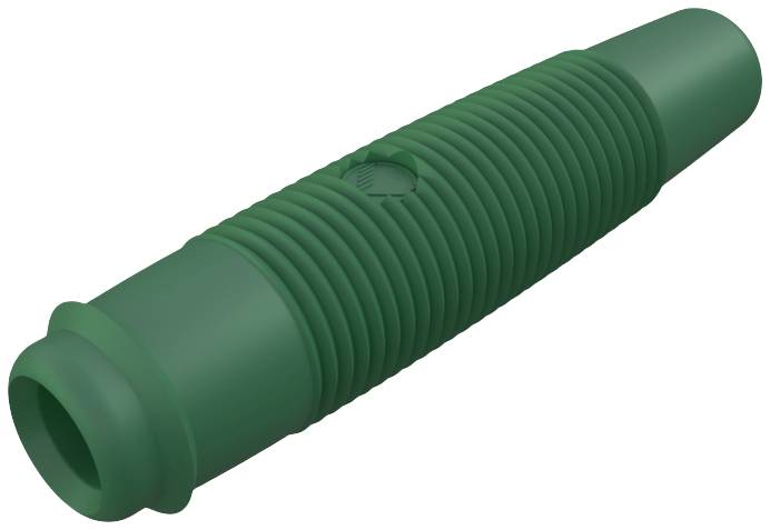 Gniazdo bananowe SKS Hirschmann KUN 30, O 4 mm, 16 A, 60 V, zielone - obrazek 1