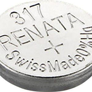 Ogniwo guzikowe 317 Renata 1.55 V 1 szt. 10.5 mAh tlenkowo-srebrowe Ogniwo guzikowe 317 Renata 1.55 V 1 szt. 10.5 mAh tlenkowo-srebrowe
