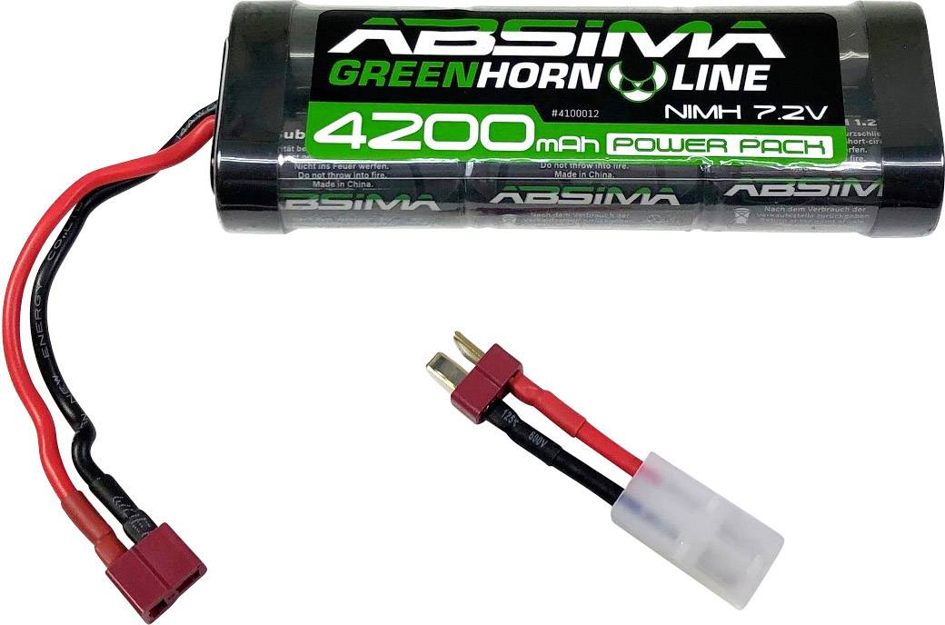 Pakiet akumulatorów (NiMH) 7.2 V 4200 mAh Absima Hardcase Gniazdo T, Gniazdo Tamiya - obrazek 1
