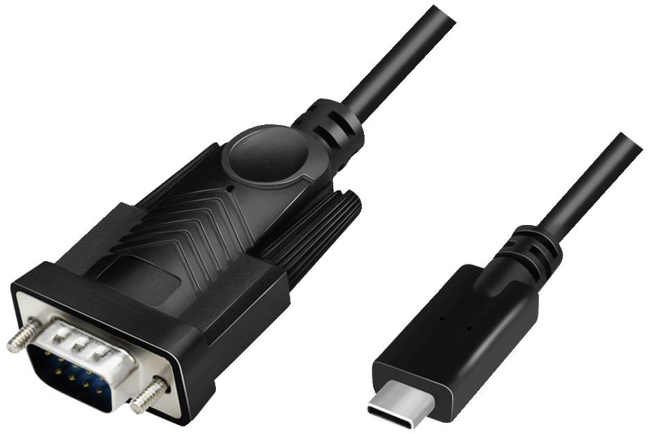 adapter USB-C, port szeregowy LogiLink AU0051A AU0051A, 1.2 m - obrazek 1