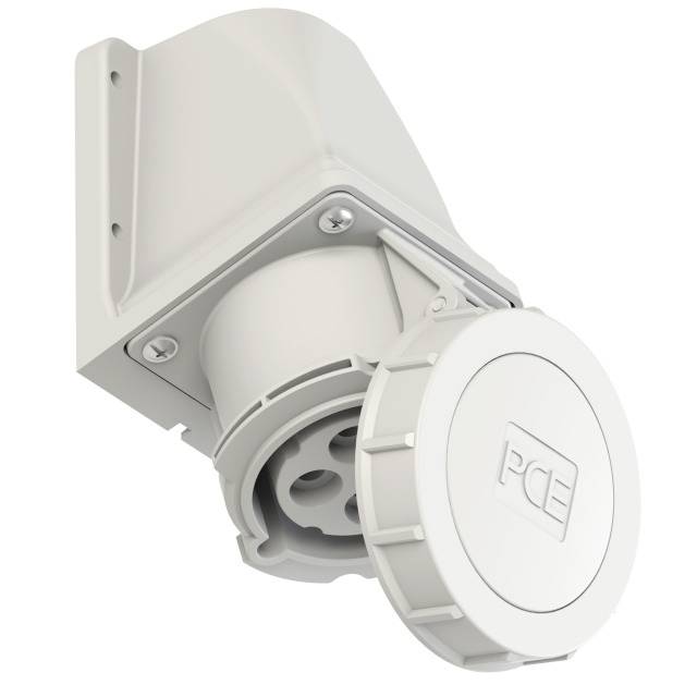 Gniazdo naścienne CEE PC Electric 1242-1 32 A - obrazek 1