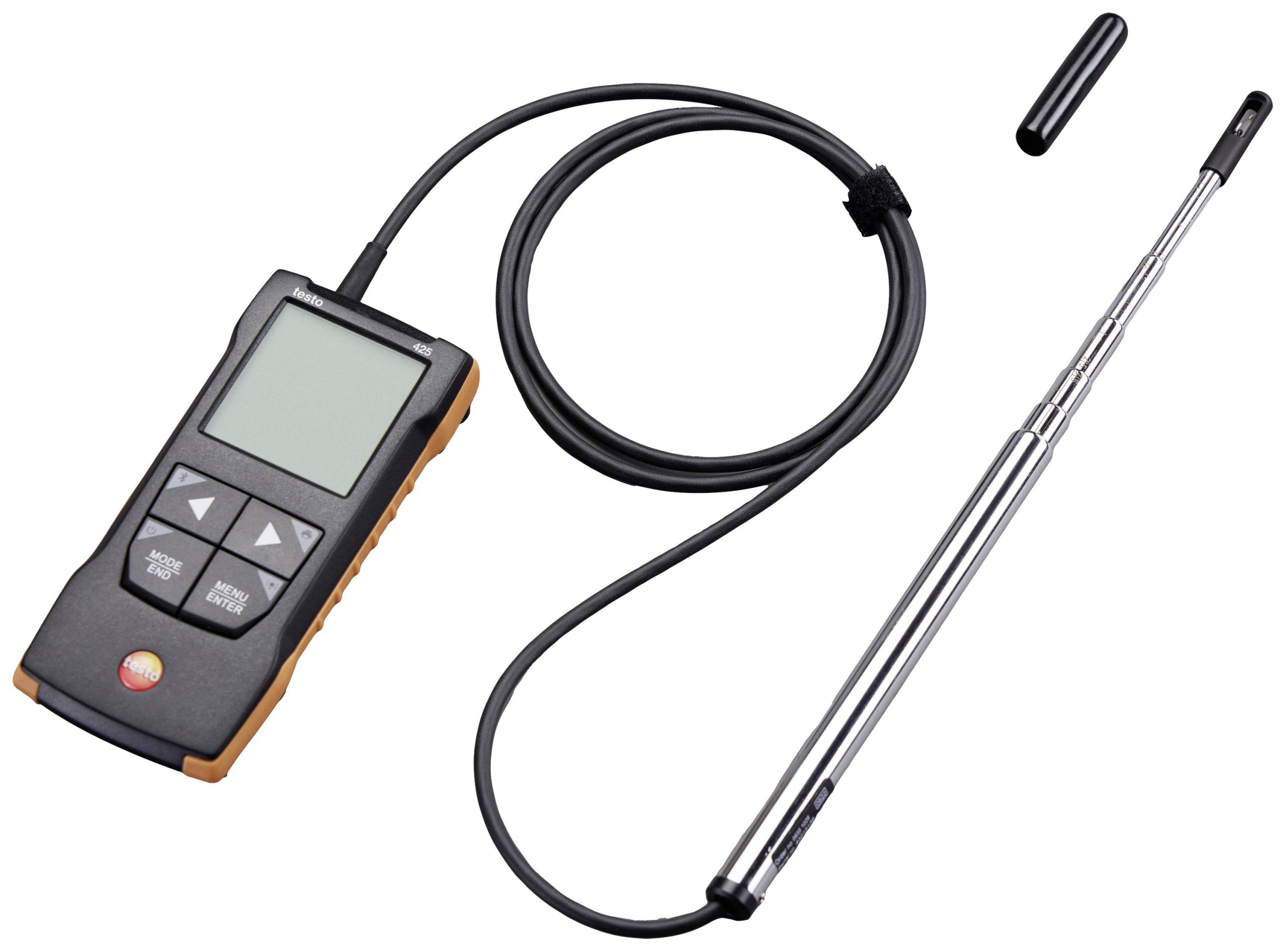 Anemometr testo 425 0563 0425, 0.01 do 30 m/s, -20 do +70 °C - obrazek 1