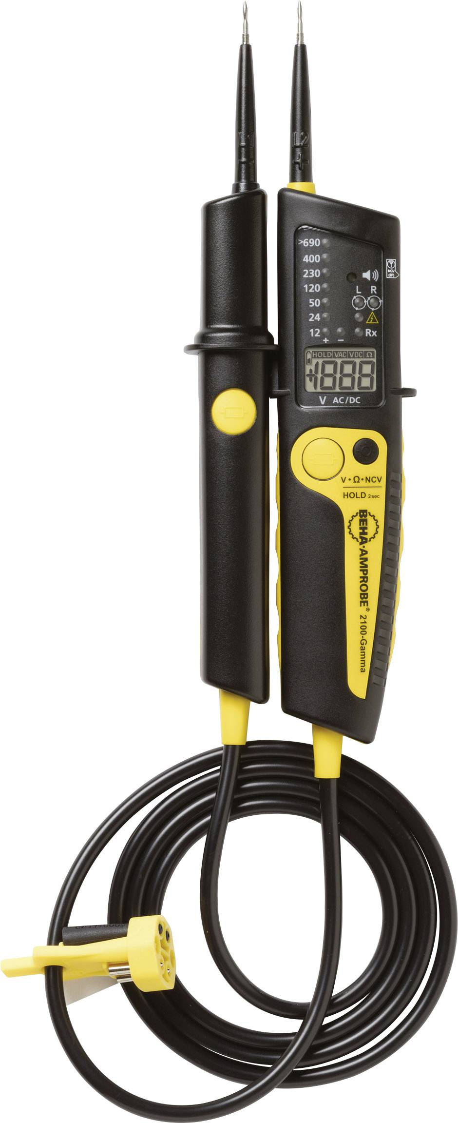 Dwubiegunowy tester napięcia Beha Amprobe 2100-GAMMA+ CAT III 1000 V, CAT IV 600 V - obrazek 1