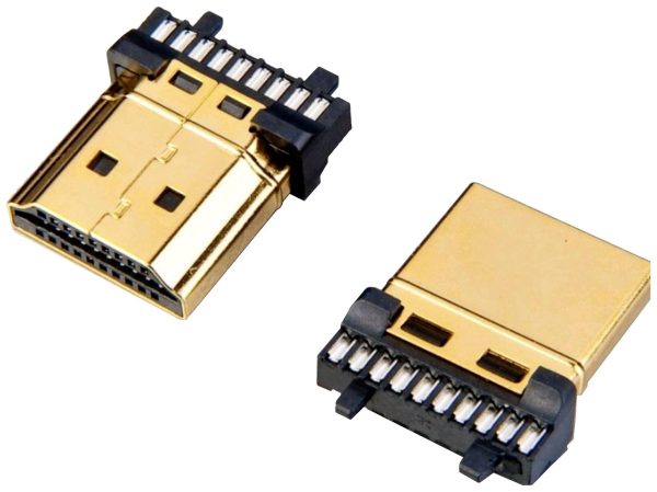 Lyndahl LKHDMICON19 Złącze HDMI LKHDMICON19, złocony, 1 szt.