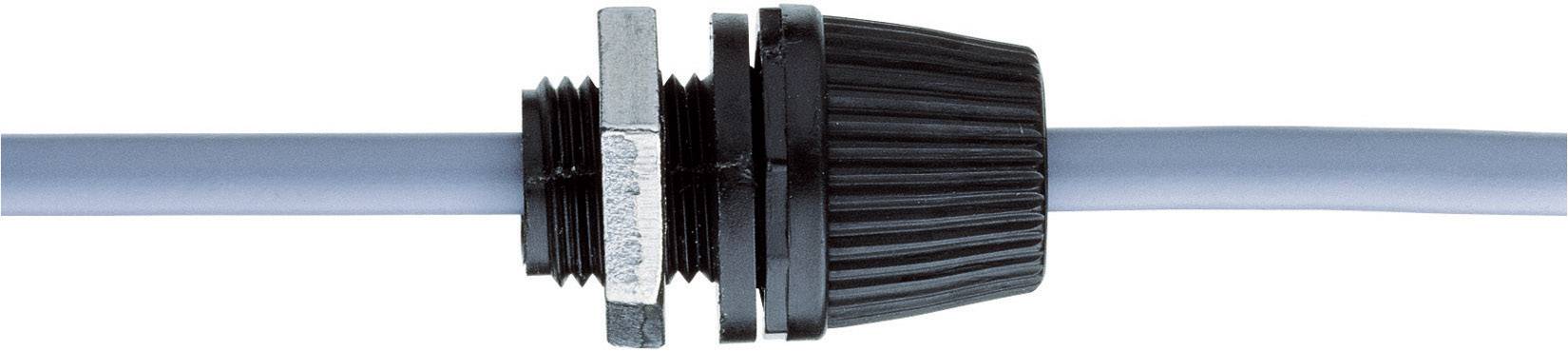 N/A z odciążnikiem (reduktorem naprężeń) M10 poliamid czarny Donau Elektronik 527190 1 szt. - obrazek 1
