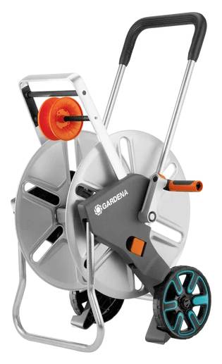 GARDENA 18550-20 CleverRoll L Easy Metall Bęben na wąż 1 szt. srebrny - obrazek 1