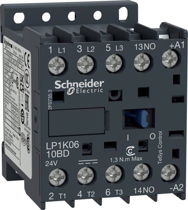 Stycznik Schneider Electric LP1K0901BD3 LP1K0901BD3, 3 styki, 1 szt.