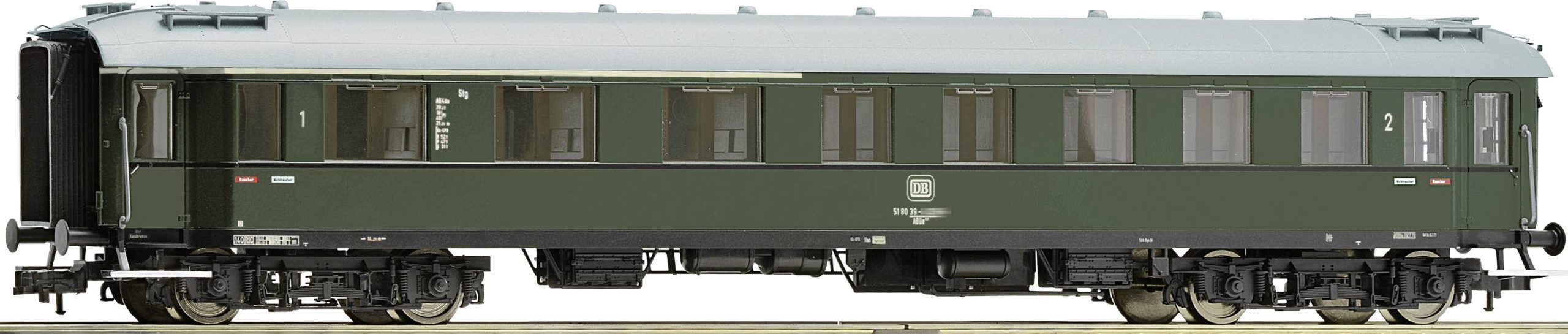 Wagon osobowy Roco 6200158 H0 wagon pociągu ekspresowego 1/2 Klasa DB - obrazek 1