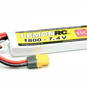 Pakiet akumulatorów (LiPo) 7.4 V 1800 mAh 35 C LemonRC Softcase XT60 Pakiet akumulatorów (LiPo) 7.4 V 1800 mAh 35 C LemonRC Softcase XT60