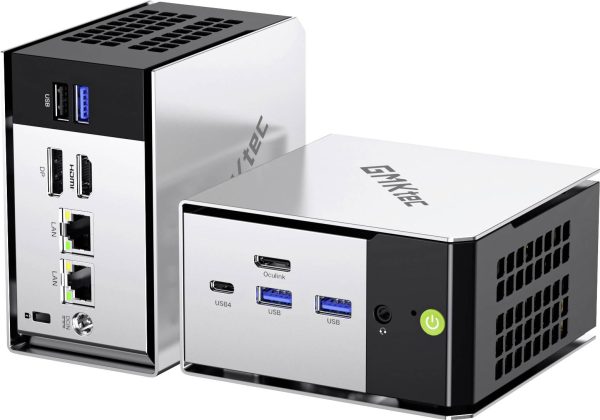 GMKtec Mini-PC Nucbox M8 AMD Ryzen 5 Pro 6650H 4.5 GHz 16 GB RAM 512 GB SSD AMD Win 11 Pro M8