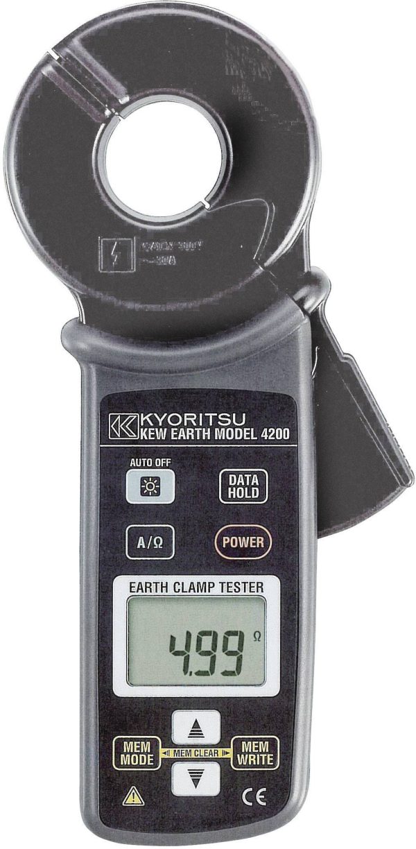 Miernik cęgowy Kyoritsu KEW 4200, CAT IV 300 V