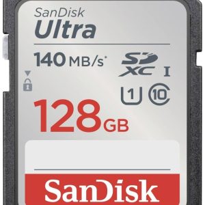 SanDisk SDXC Ultra 128GB (Class 10/UHS-I/140MB/s) SDHC 128 GB UHS-Class 1 wodoszczelny, odporny na wstrząsy SanDisk SDXC Ultra 128GB (Class 10/UHS-I/140MB/s) SDHC 128 GB UHS-Class 1 wodoszczelny, odporny na wstrząsy