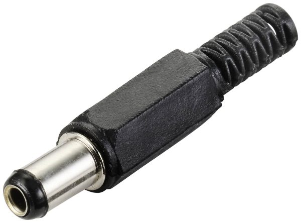 Złącze niskonatężeniowe TRU COMPONENTS złącze męskie proste 5.5 mm 2.5 mm 1 szt.