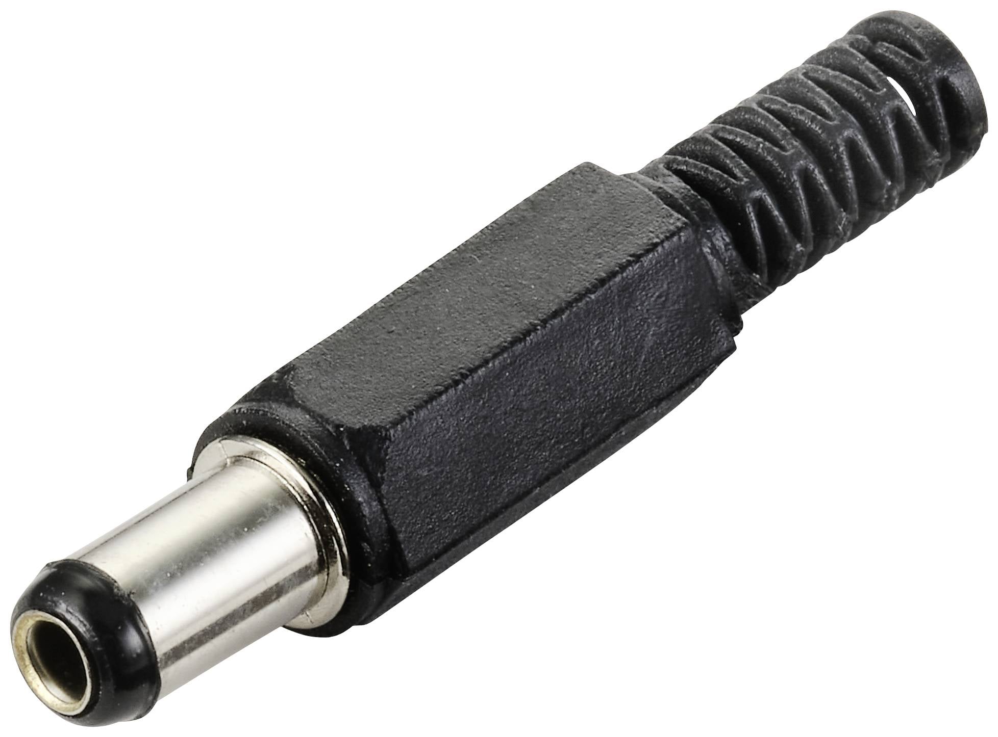 Złącze niskonatężeniowe TRU COMPONENTS złącze męskie proste 5.5 mm 2.5 mm 1 szt. - obrazek 1