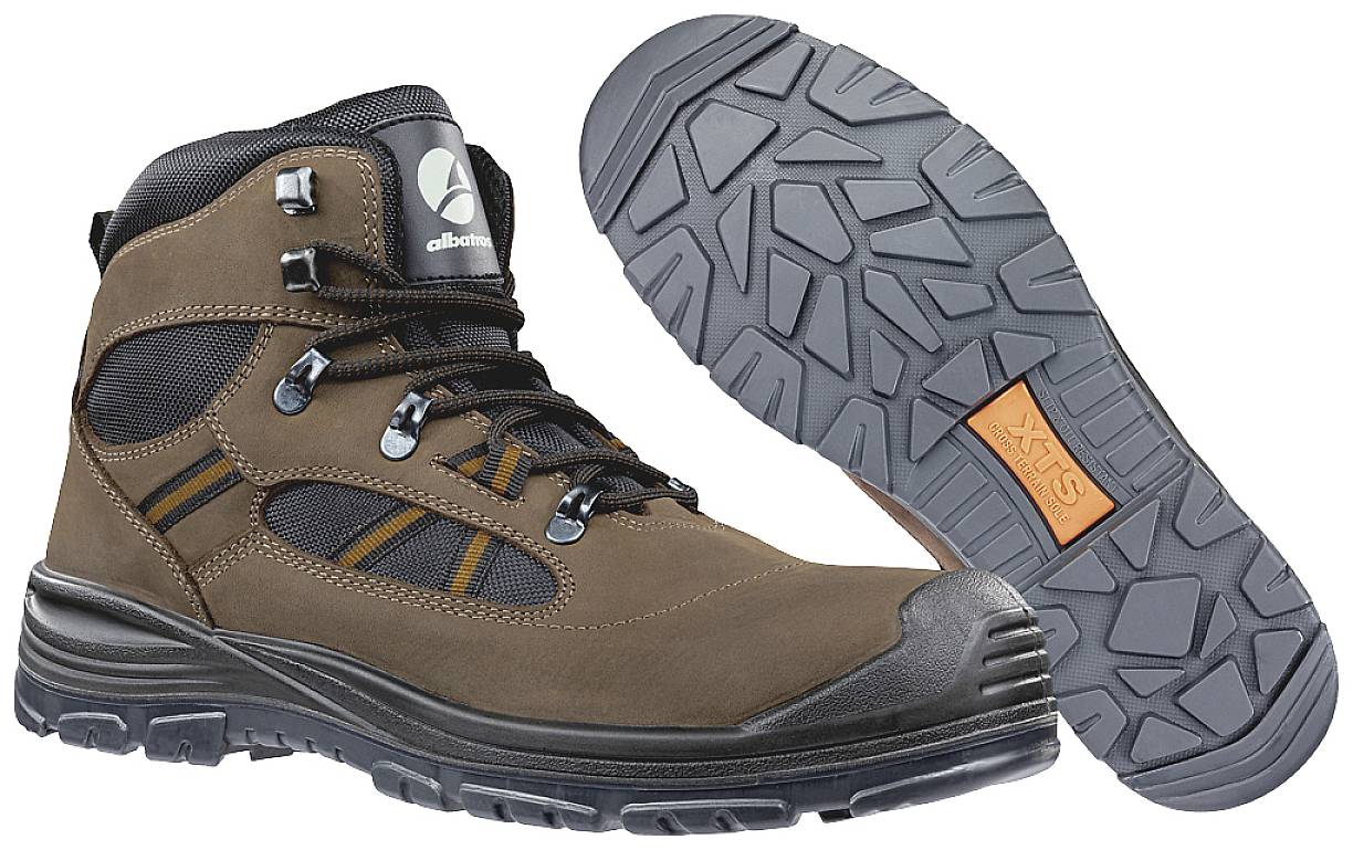 Albatros TIMBER MID 631340-44 Buty ochronne S3 Rozmiar buta (EU): 44 brązowy 1 szt. - obrazek 1