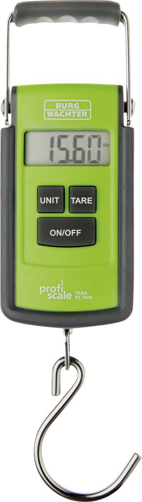 Burg Wächter TARA PS 7600 Waga hakowa 76000 Zakres pomiaru maks. 40 kg bateryjne
