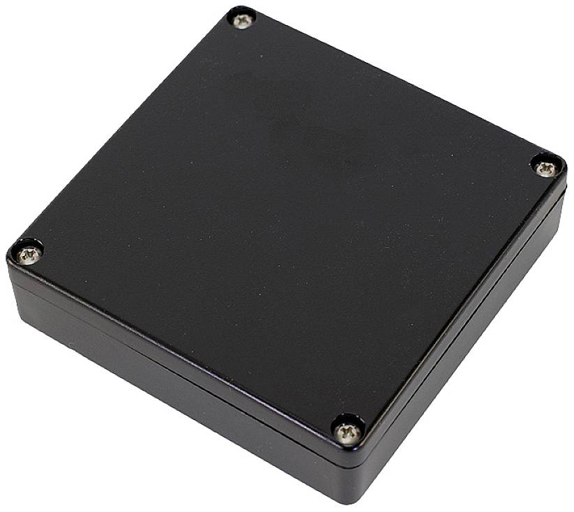 Hammond Electronics 1551WXBK Obudowa uniwersalna 80 x 80 x 22 ABS czarny 1 szt. - obrazek 1