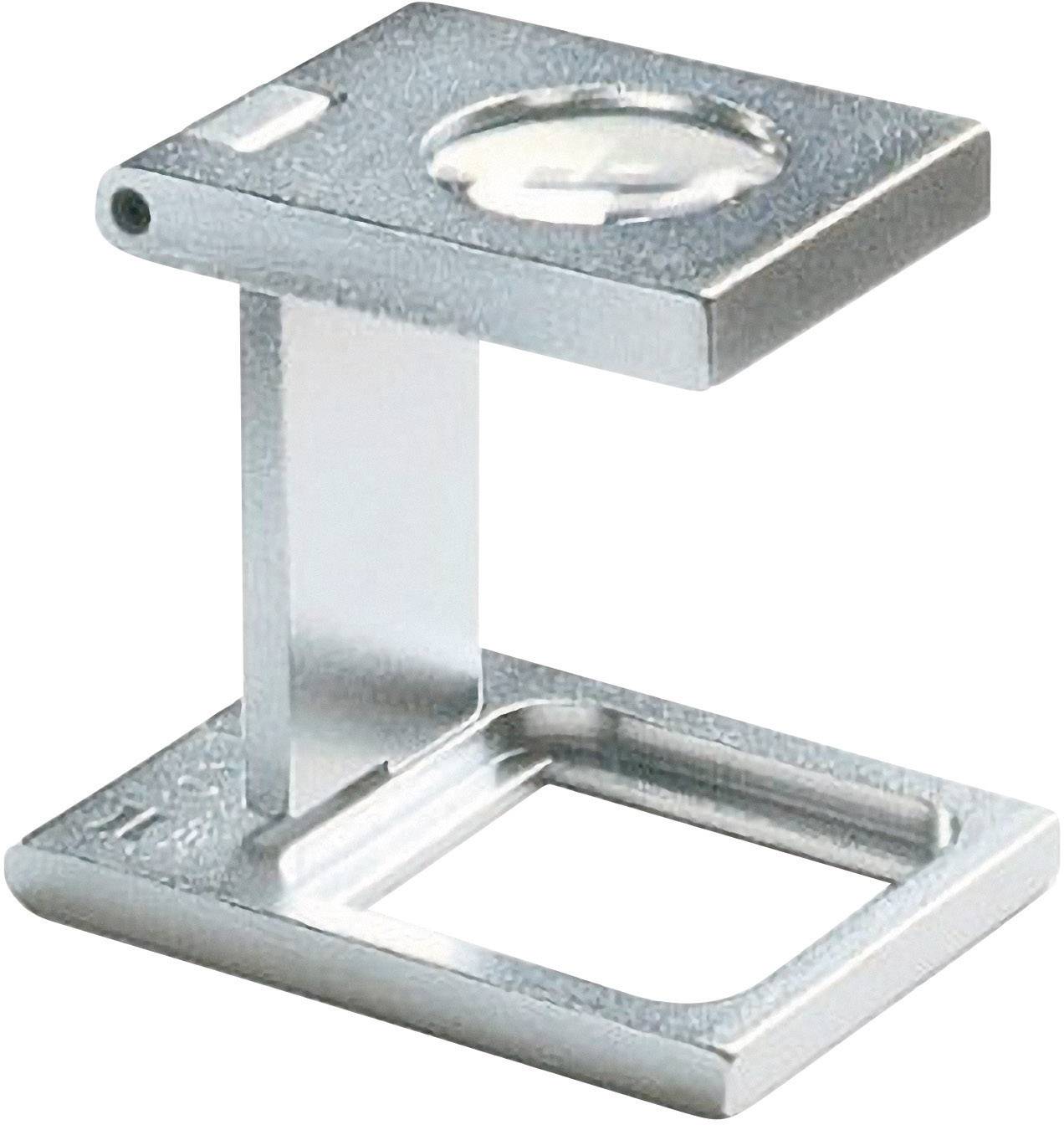 Lupa z podziałką Eschenbach 1255 Współczynnik powiększenia: 10 x Rozmiar soczewki: (Ø) 14.6 mm srebrny - obrazek 1
