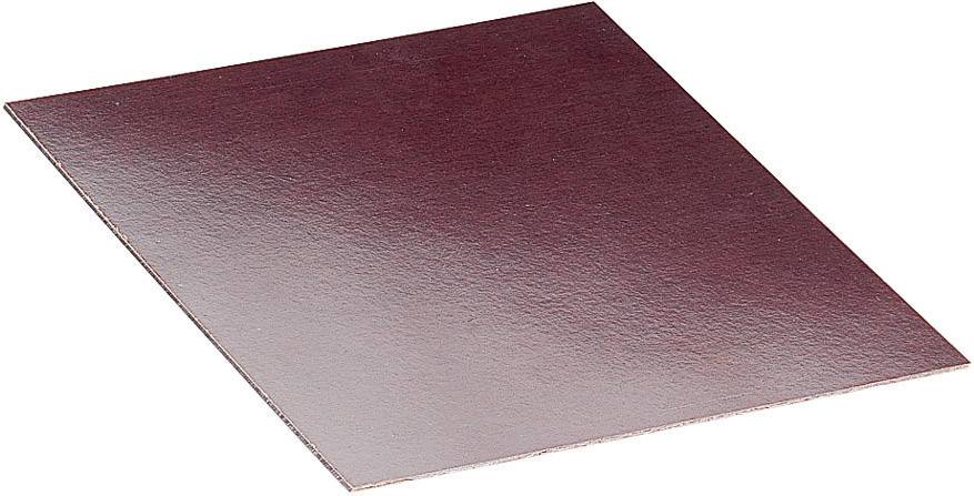 Płyta montażowa z twardego papieru Proma, (L x B x H) 200 x 400 x 2 mm, brązowa - obrazek 1
