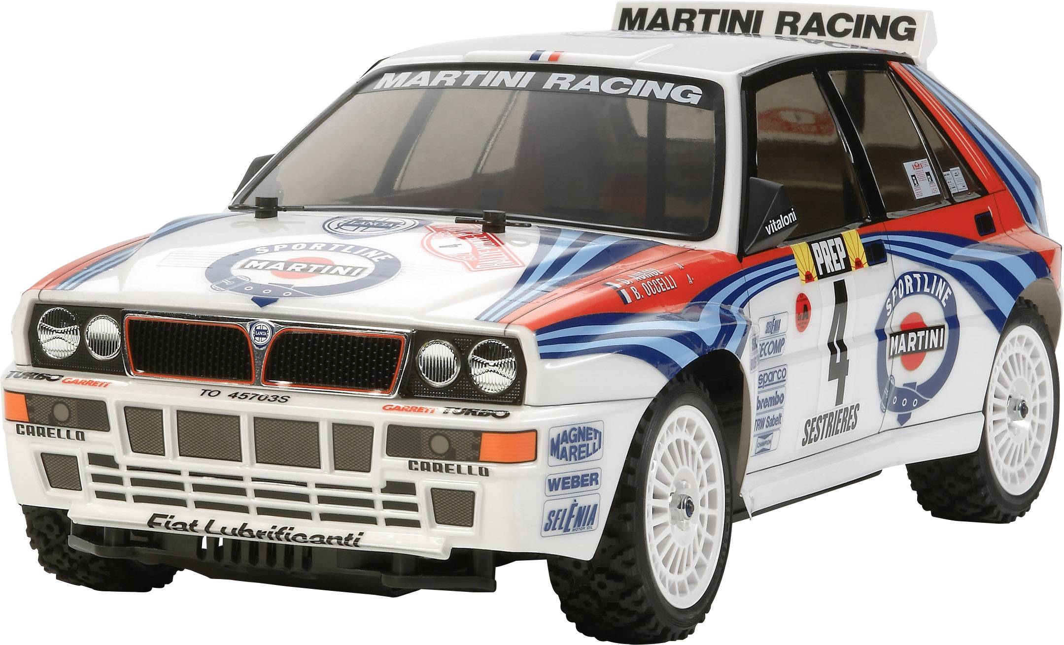 Tamiya XV-01 Lancia Delta HF Integrale Szczotkowy 1:10 Model samochodu RC Elektryczny Tor Napęd na wszystkie koła Do sam - obrazek 1