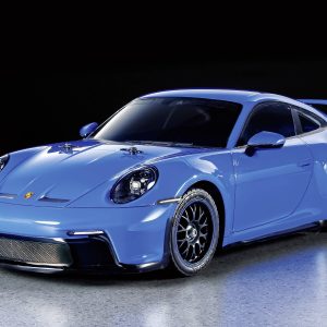 Model samochodu RC Tamiya 1:10 RC Porsche 911 GT3 (992) (TT-02), 1:10, Do samodzielnego złożenia Model samochodu RC Tamiya 1:10 RC Porsche 911 GT3 (992) (TT-02), 1:10, Do samodzielnego złożenia