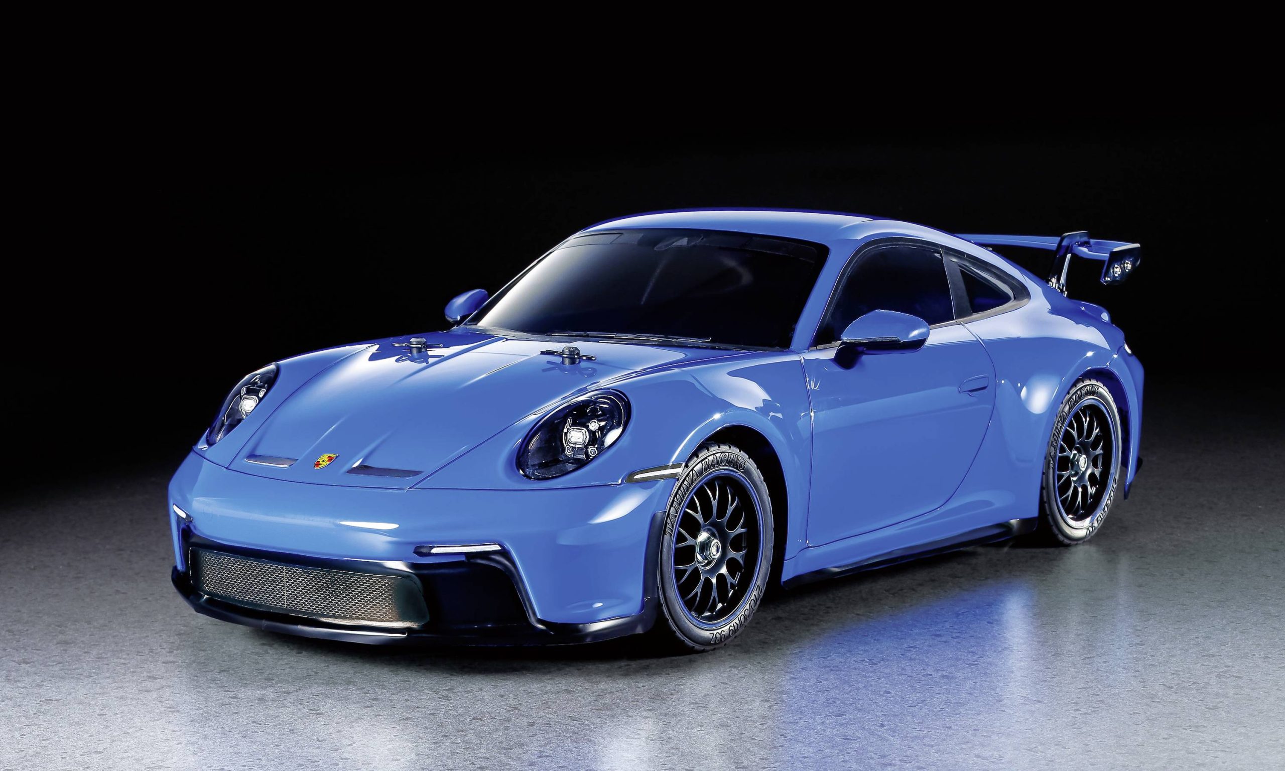 Model samochodu RC Tamiya 1:10 RC Porsche 911 GT3 (992) (TT-02), 1:10, Do samodzielnego złożenia - obrazek 1