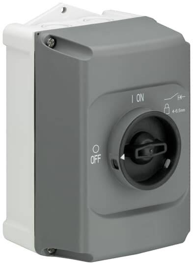 ABB IB132-G Szafka ścienna 120 x 120 x 195 tworzywo sztuczne 1 szt. - obrazek 1