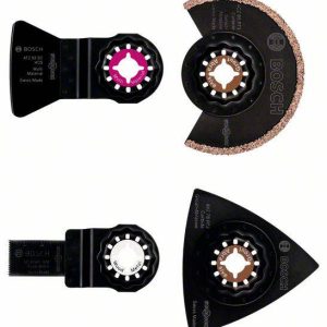Bosch Accessories 2608661695 GOP-Zubehör Fliesen-Set 4-tlg. Zestaw akcesoriów do multinarzędzia 4 szt. 1 zest. Bosch Accessories 2608661695 GOP-Zubehör Fliesen-Set 4-tlg. Zestaw akcesoriów do multinarzędzia 4 szt. 1 zest.