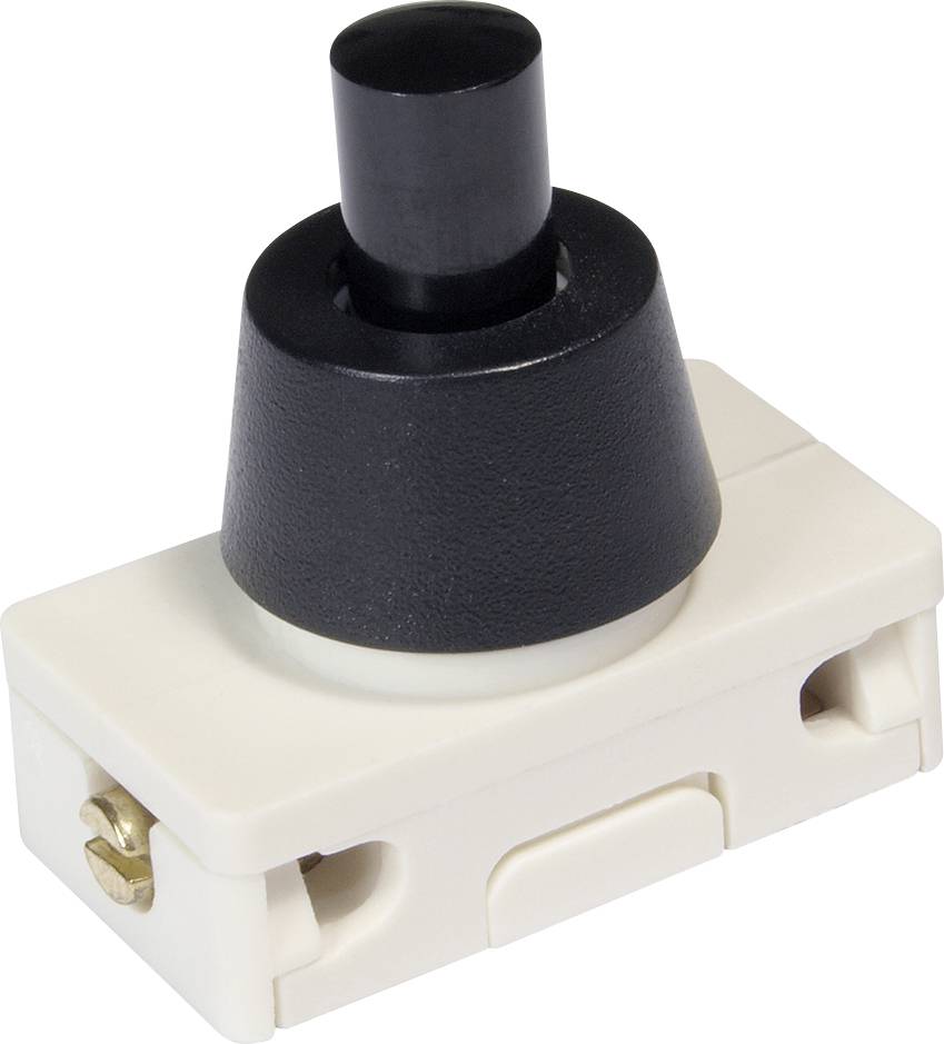interBär 3030-277.02 Przełącznik wciskany, 13 mm, 250 V/AC, 2 A, 1 szt. - obrazek 1