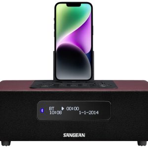 Radio Sangean DDR-38 DAB+, DAB, fale metrowe (VHF) funkcja ładowania akumulatora, z pilotem, funkcja budzika brązowy Radio Sangean DDR-38 DAB+, DAB, fale metrowe (VHF) funkcja ładowania akumulatora, z pilotem, funkcja budzika brązowy
