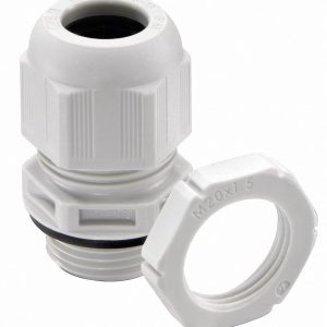 Wiska 10066526-1 Dławnica kablowa M20 poliamid szaro-biały (ral 7035) 1 szt. Wiska 10066526-1 Dławnica kablowa M20 poliamid szaro-biały (ral 7035) 1 szt.